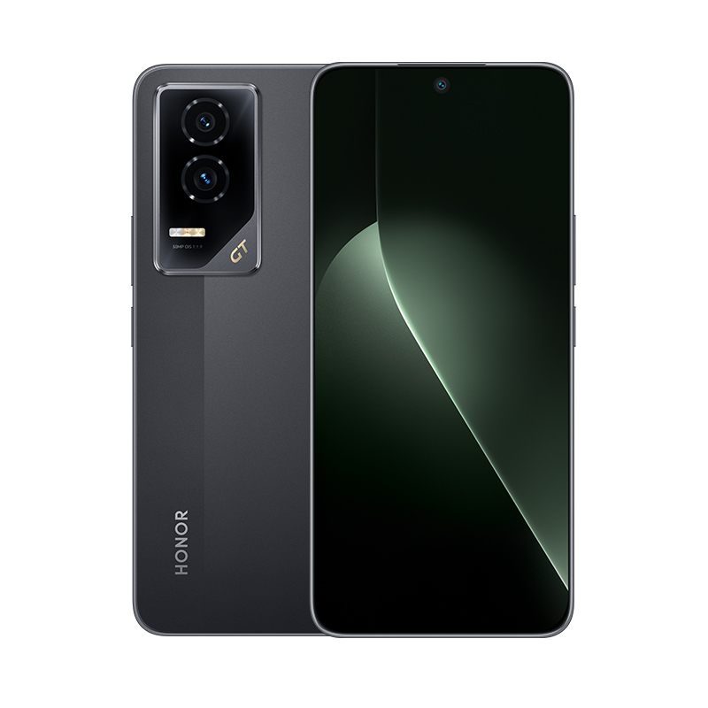 荣耀GT 12GB+256GB 幻影黑 荣耀幻影引擎 第三代骁龙8旗舰芯 荣耀AI绿洲护眼屏
