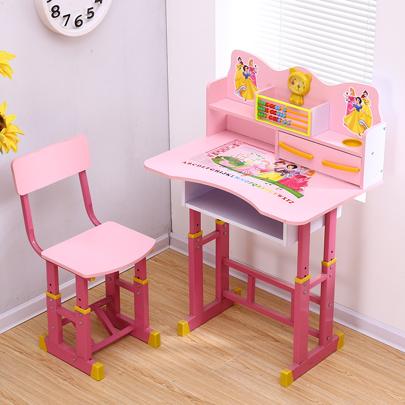 儿童书桌儿童学习桌学生写字桌椅套装小孩课桌椅组合男孩女孩