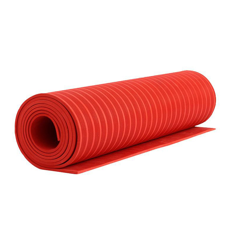 典虎 绝缘垫 红色条纹5mm*1m*10m 卷高清大图