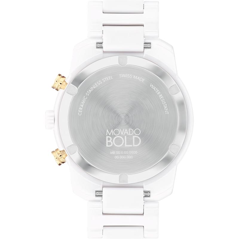 Movado/摩凡陀陶瓷金钢男表瑞士石英计时防水米商务休闲男士石英高清大图