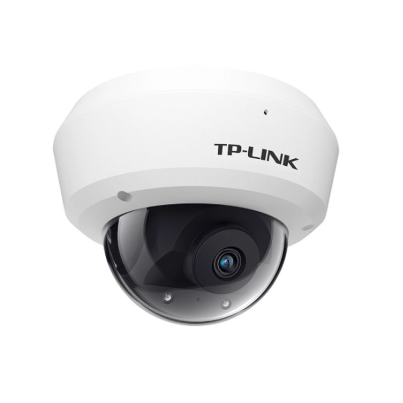 TP-LINK DC供电 3D降噪/内置拾音 300万防暴半球网络监控摄像机 TL-IPC433M