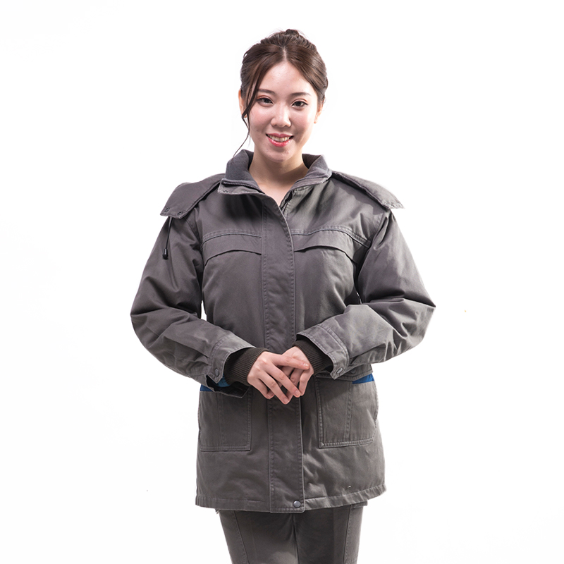 燕舞 BD2EG422001Z2F 冬季工作服 内胆可脱卸棉上衣 155-190码(计价单位:件)溧灰色高清大图