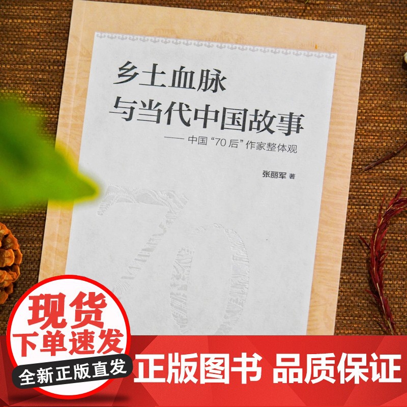 乡土血脉与当代中国故事 : 中国“70后”作家整体观 张丽军 著 山东文艺出版社高清大图
