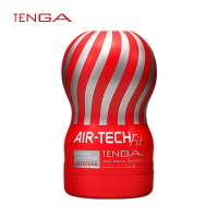 TENGA日本进口AIR-TECH FIT反复使用型红色标准型短款飞机杯