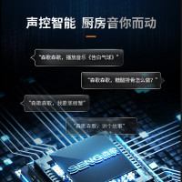森歌(SENG) 集成灶I3ZK蒸烤一体智能语音控制外观美 大火力蒸箱烤箱厨房灶具家用蒸烤箱燃气灶 液化气