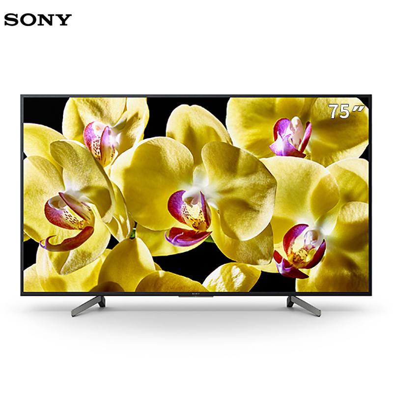 索尼(SONY)KD-75X8000G 75英寸 大屏4K超高清 HDR安卓智能液晶平板电视 4K迅锐图像处理引擎PRO