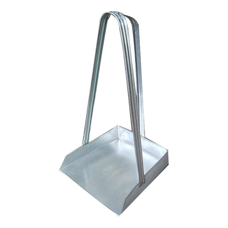 礼千初 灰斗铁簸箕铁戳子垃圾铲加厚垃圾铁畚箕铁扒斗清洁套装 85cm簸箕高清大图