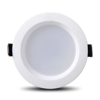 捷能新源 N0324-0373 LED嵌入式筒灯3.5W 3000K 8-8.5开孔天花灯 象牙白色