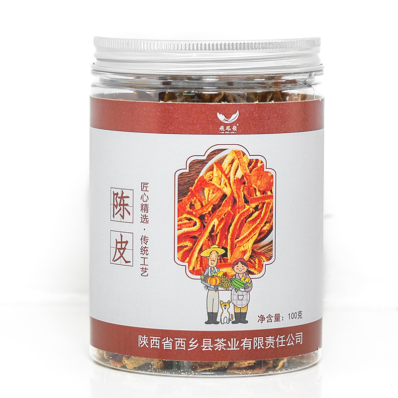 飞凤岭陈皮100g/罐高清大图