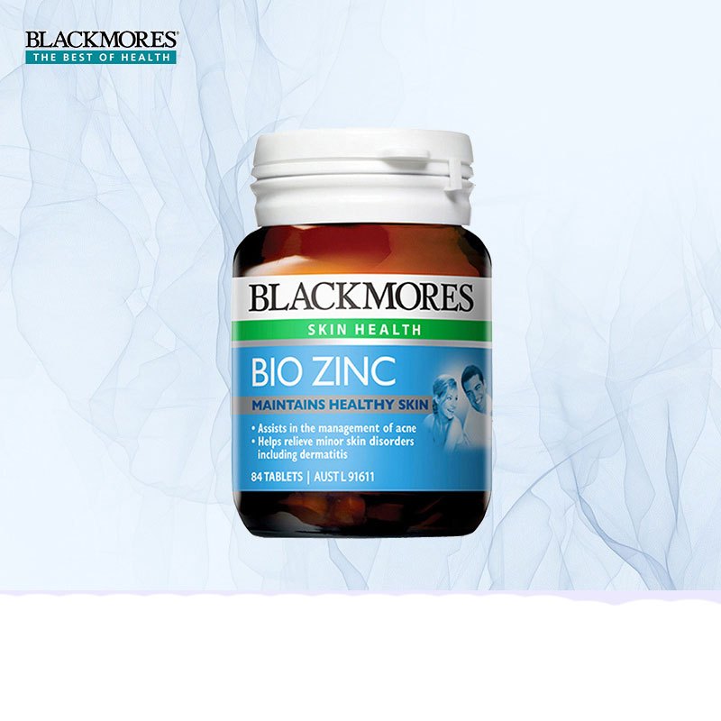 [提升活力]BLACKMORES 澳佳宝 活性锌片 84片/瓶 澳洲进口 复合维生素 41克