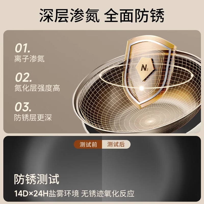 VELOSAN温仑山A-VP-1TCG01美拉德系列珐琅不粘锅32cm高清大图