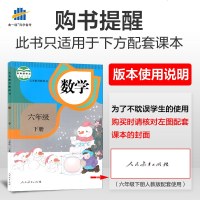 曲一线正品 2020春53随堂测小学语文数学六年级下册人教版RJ 五三随堂测6年级语文数学同步训练册小学教辅同步作业