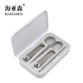 海亚森 TK-9307 磁吸式不锈钢指甲刀套装4件套（计价单位：盒）银色