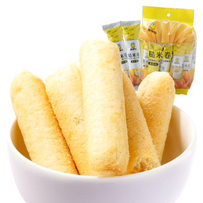 来伊份糙米卷(蛋黄味)180g/袋