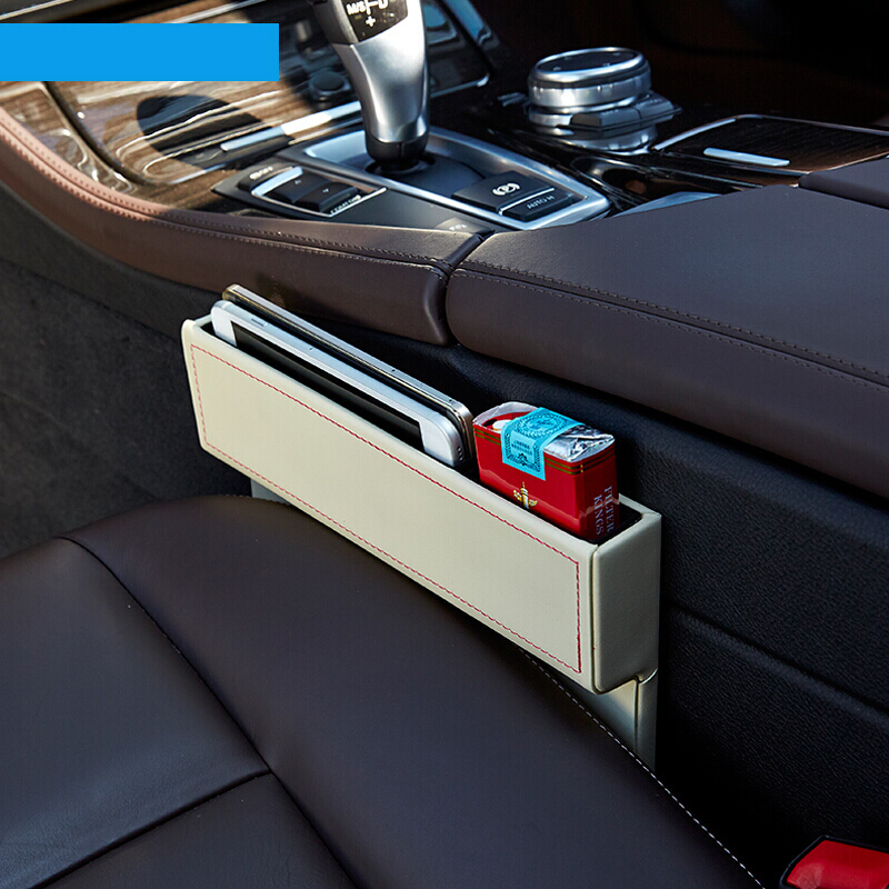 适用于汽车收纳盒座椅夹缝隙置物盒车载储物盒整理箱车内饰用品车用