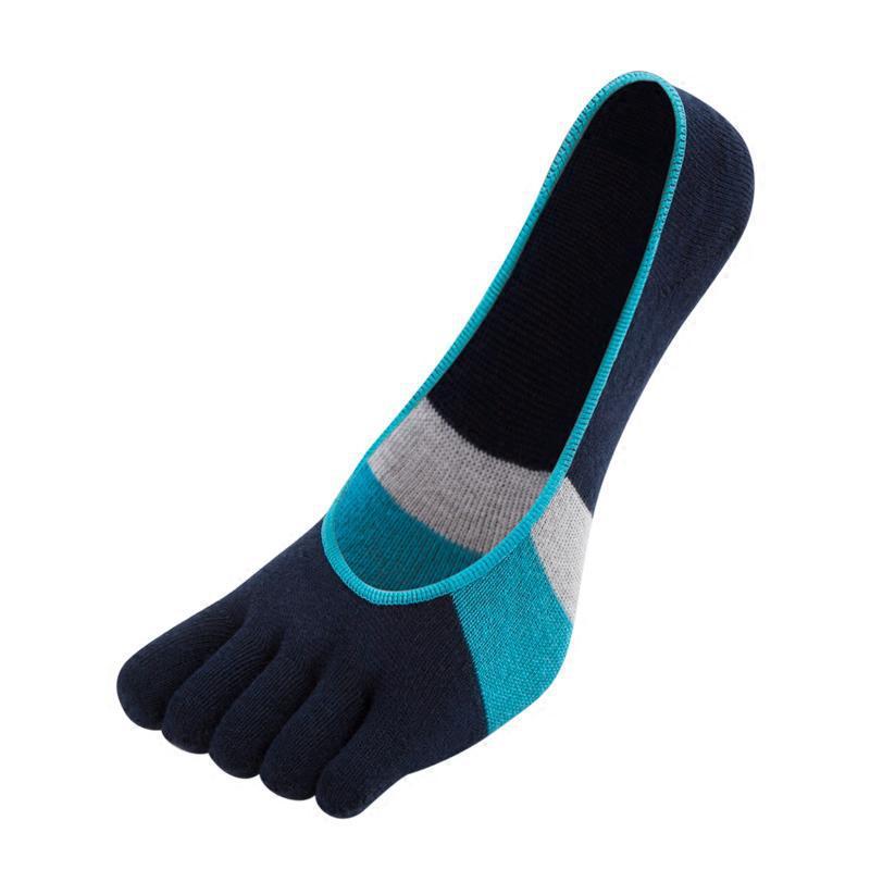 suntek五指袜男夏季薄款休闲男士袜子分脚趾浅口隐形船袜浅口吸汗袜子