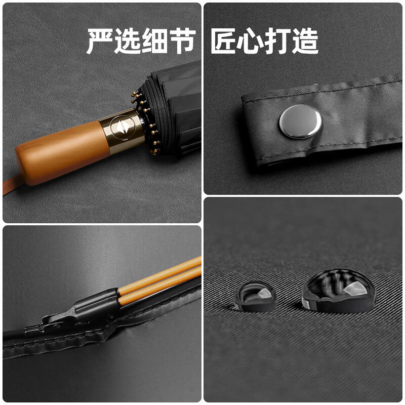 佰造 商务全自动晴雨伞-BZ-HW169高清大图