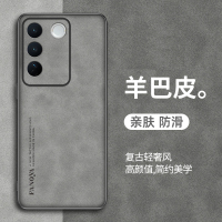 魅爱琳 VIVO S16/Pro手机壳 保护套外壳 商务复古羊巴皮纹 全包轻薄防摔软 简约时尚实用 手机套