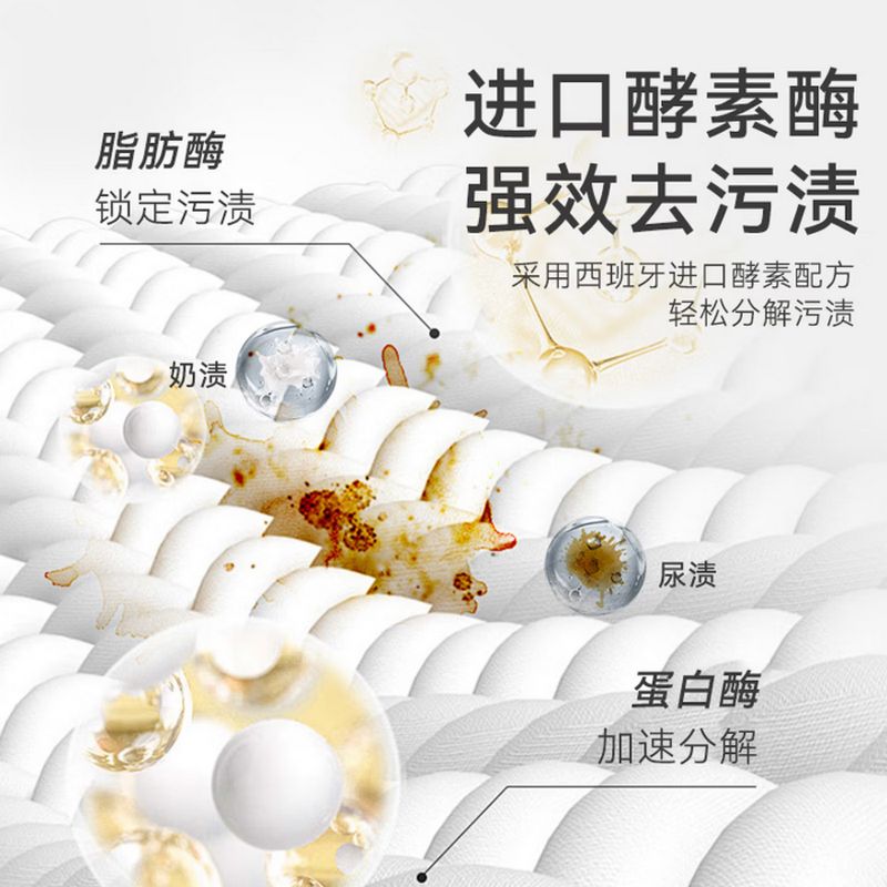 花卉诗 婴儿酵素洗衣液 1.08kg 单位:瓶高清大图