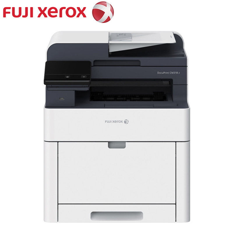 富士施乐(Fuji Xerox)CM318z A4幅面彩色激光无线自动双面多功能一体机 (打印、复印、扫描、传真)高清大图