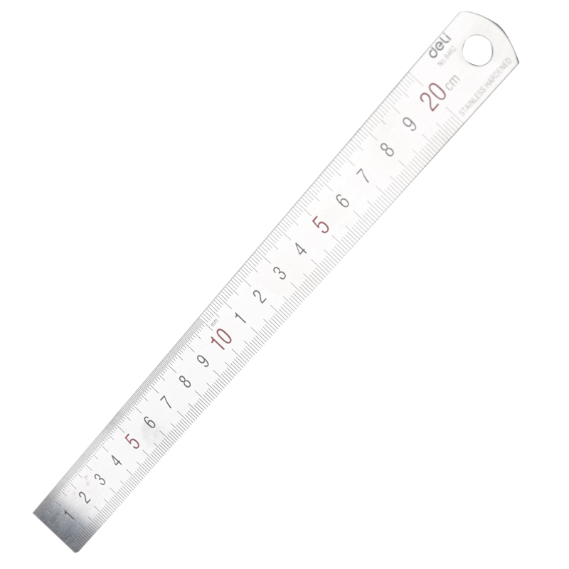 得力(deli) 8462 钢直尺 银色 (单位:把)