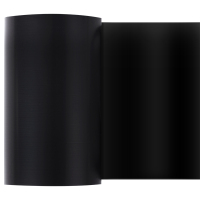 得力(deli)110mm*300m 热转印条码机标签机通用型树脂腊基混合基碳带 81552 黑色 单位:卷