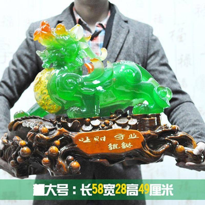 时尚貔貅摆件 饭店开业礼品办公桌室内电视柜酒柜客厅家居装饰品送女朋友七夕情人节礼物
