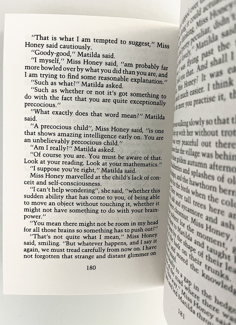 罗尔德达尔小说集 [正版]华研原版 玛蒂尔达 英文原版 Matilda 全英文版 罗尔德达尔经典童话 Roald Dah高清大图
