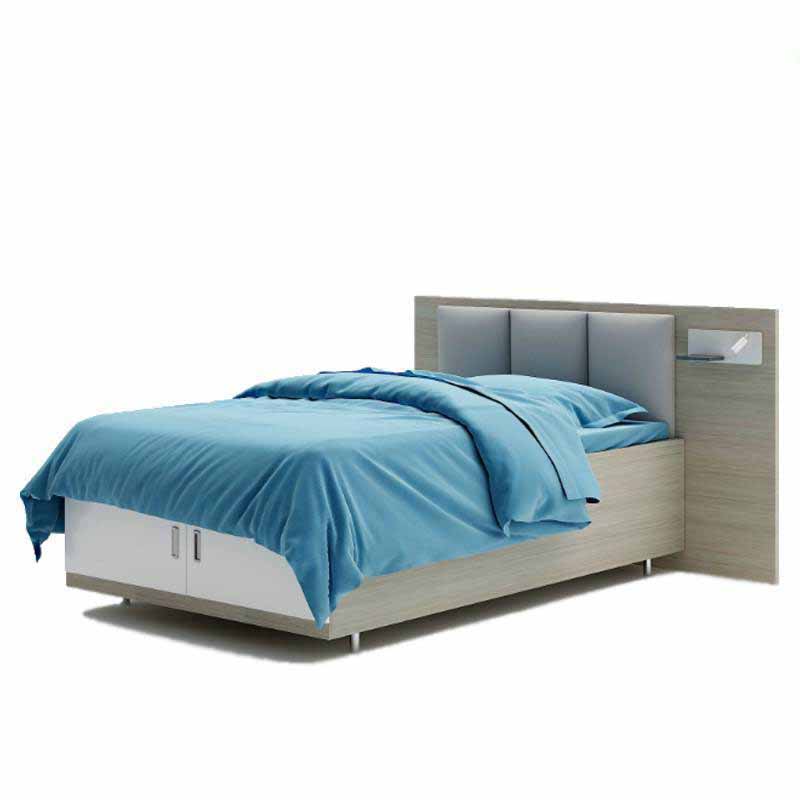 山利奥 单人床 1*2m/张高清大图