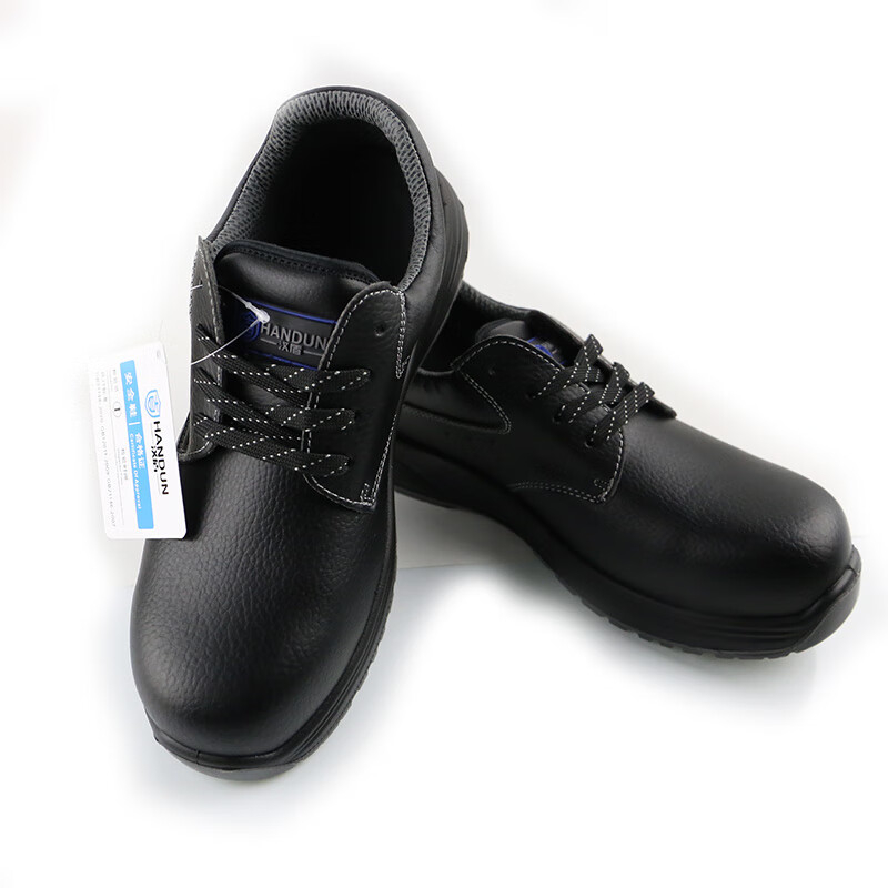 汉盾(HANDUN) HD-SH3802 防砸绝缘低帮牛皮安全鞋 (绝缘6KV)