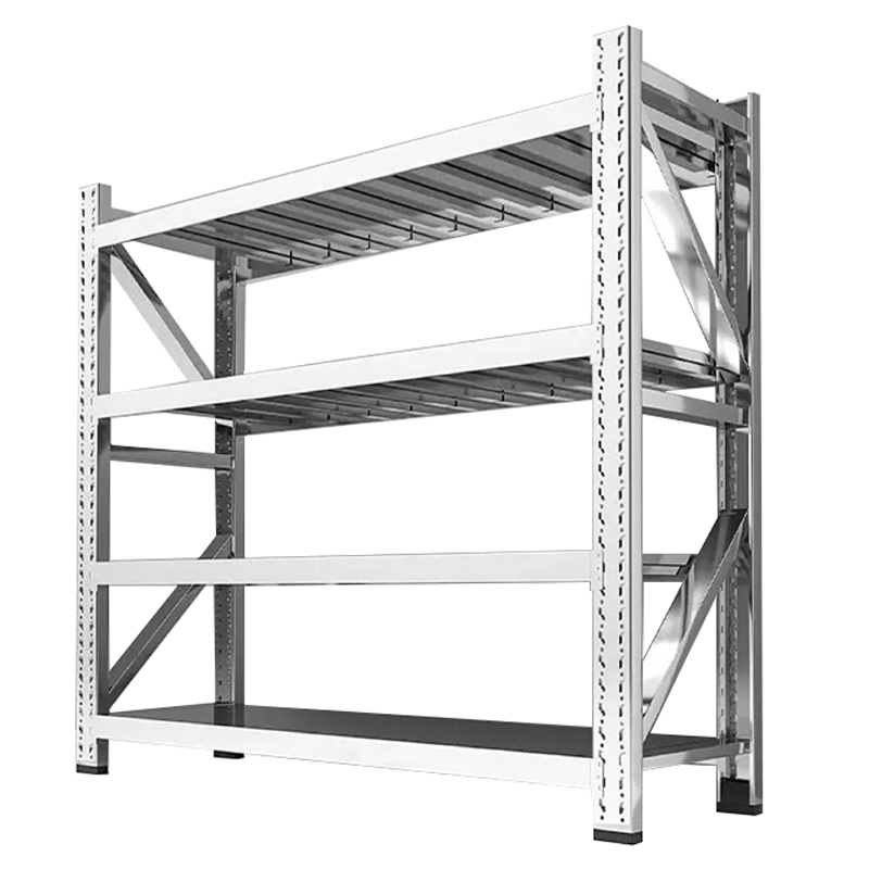 景福达不锈钢货架100*40*200cm组高清大图