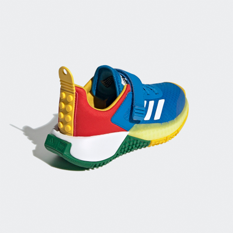 Adidas阿迪达斯 童鞋 2021春季新款 乐高联名系列小童跑步运动鞋