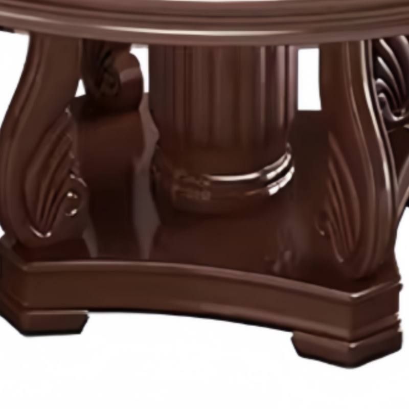 豫龙都实木餐桌1.5米+8椅套高清大图