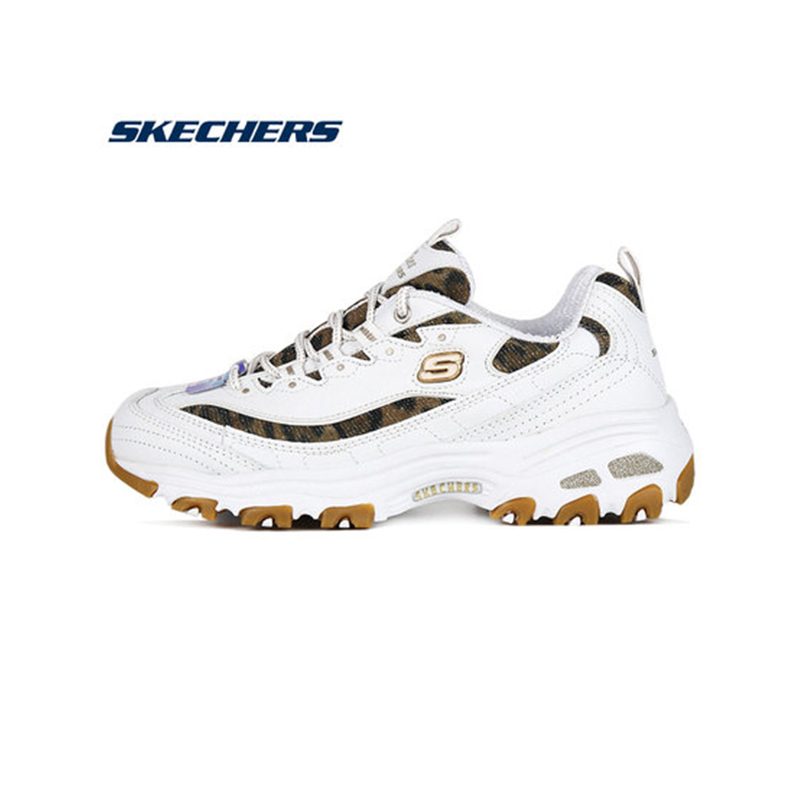 斯凯奇(Skechers)D’LITES系列 熊猫鞋 女士休闲鞋13158-WHLD