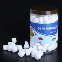 墨然鱼缸净水剂观赏鱼杀菌盐净化水质清澈鱼缸过滤污水盐片不伤鱼 1000g(一瓶)