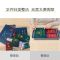 爱丽思塑料桌面防尘整理盒文件收纳包家用拼图储物箱证件收纳盒 S三盒三盖 可放回形针图钉