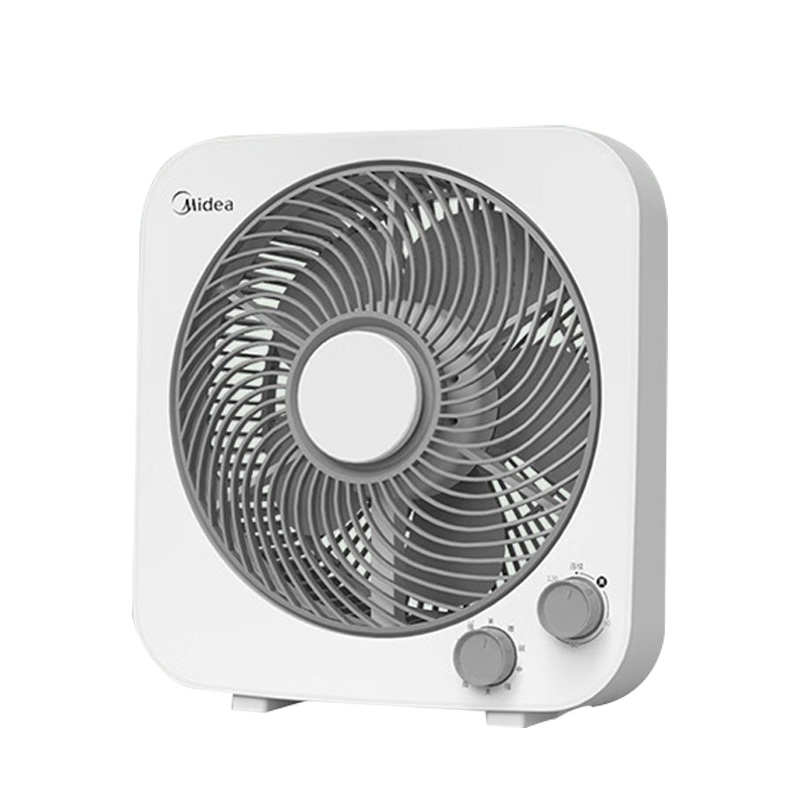 美的转页电风扇台式轻音柔风定时KYT25-22MW