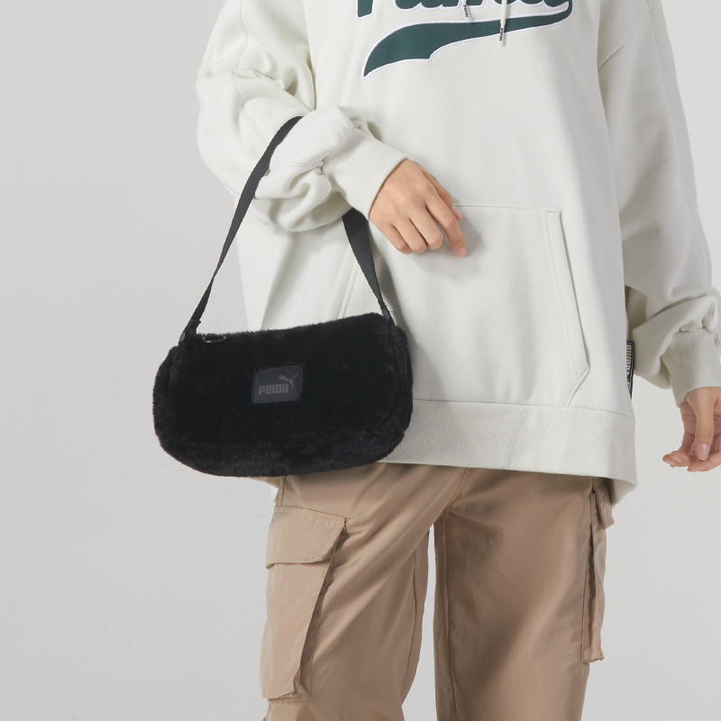 PUMA彪马女包单肩包2023秋季新款运动包潮流休闲斜挎包 079872-01