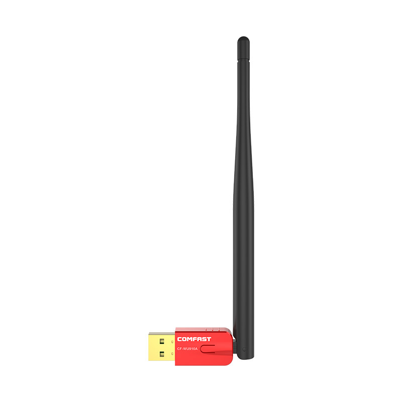 COMFAST WU910A 随行WiFi免驱USB接口 蓝牙4.0无线网卡随身WiFi台式机电脑5.8G接收发射器