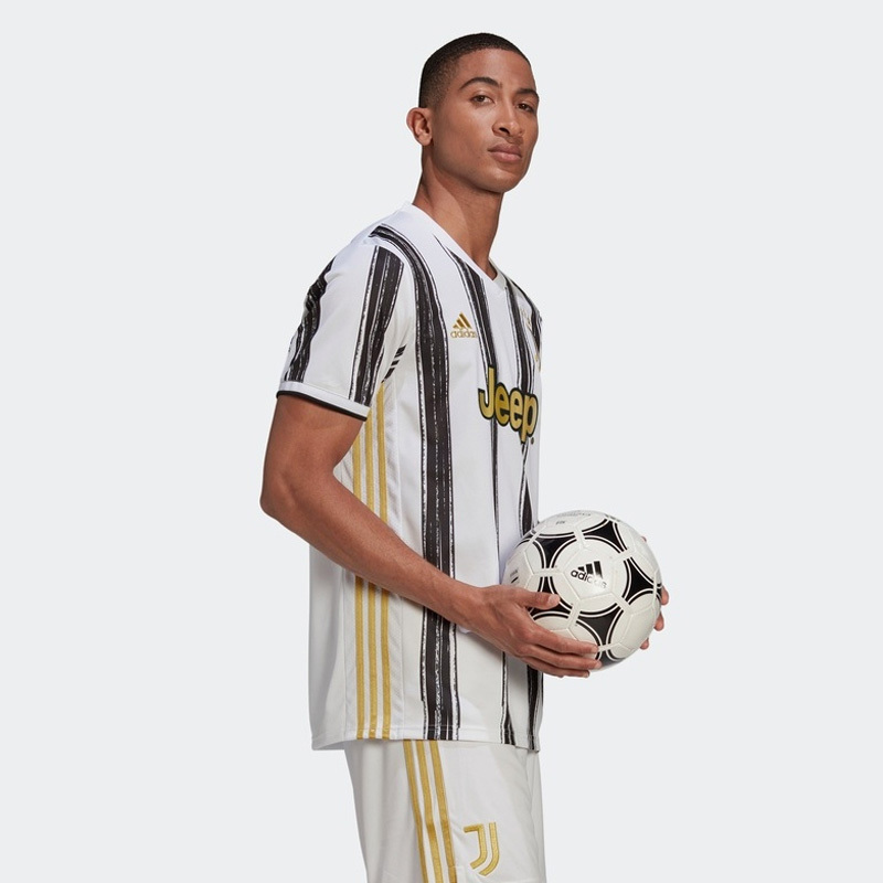 阿迪达斯 adidas 男装足球尤文主场球迷版运动球衣EI9894