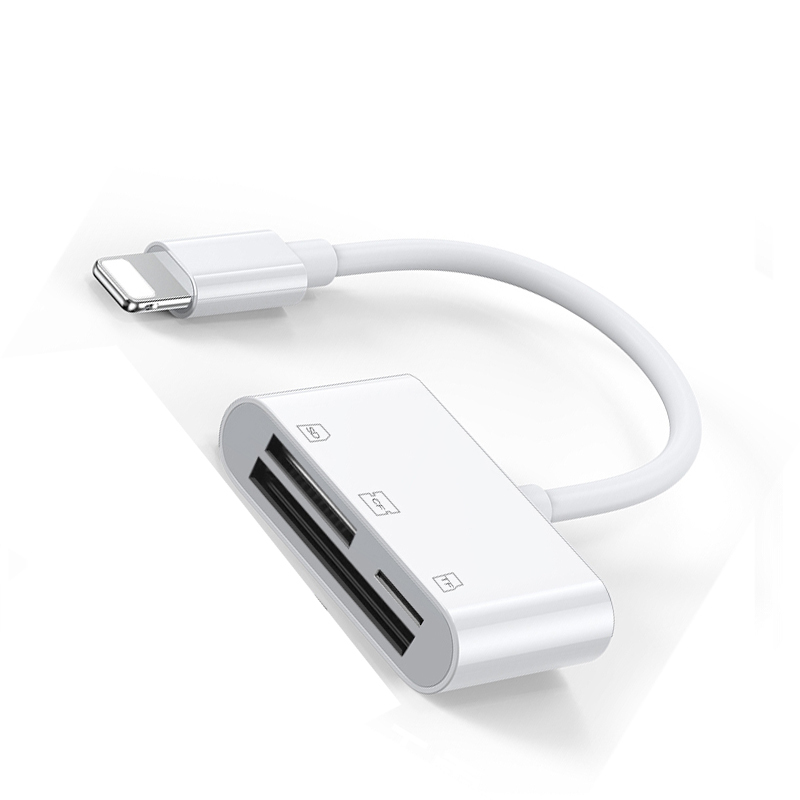 佳能 usb3.0高速读卡器 多合一sd/tf内存卡转换器安卓typec电脑两用otgtypec安卓otg苹果手机sd卡cf读卡器 XQD读取tf内存转换转usb接口iphone连