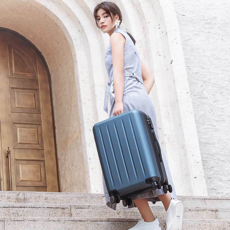 90分行李箱小米拉杆箱包万向轮登机箱密码皮箱男女旅行箱 行李箱1a