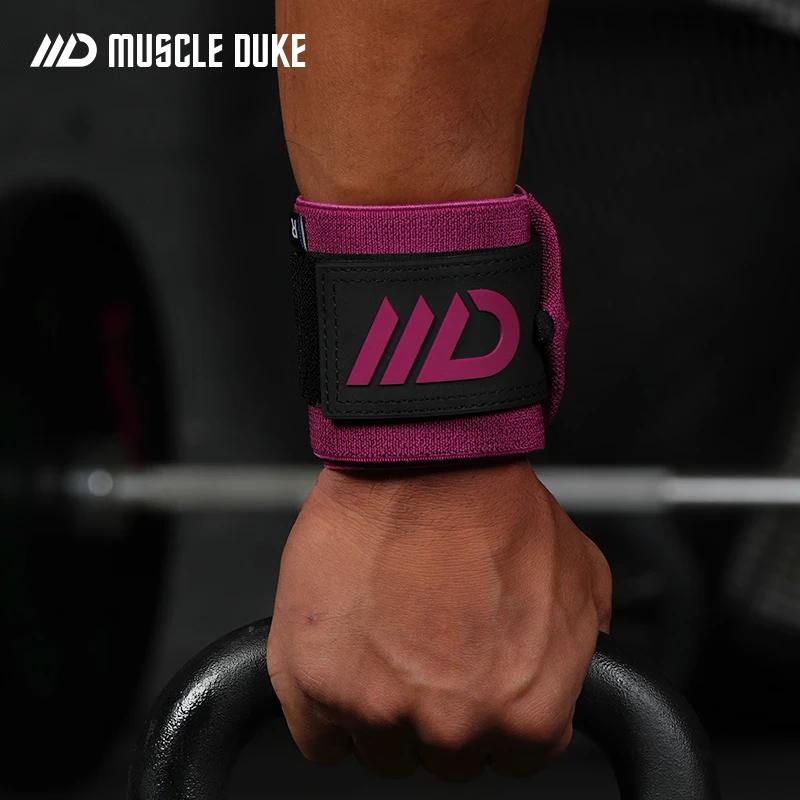 肌肉公爵4208/健身护腕卧推助力带 手腕固定防扭伤训练护具-大师款系列[硬核加压/2只装]高清大图