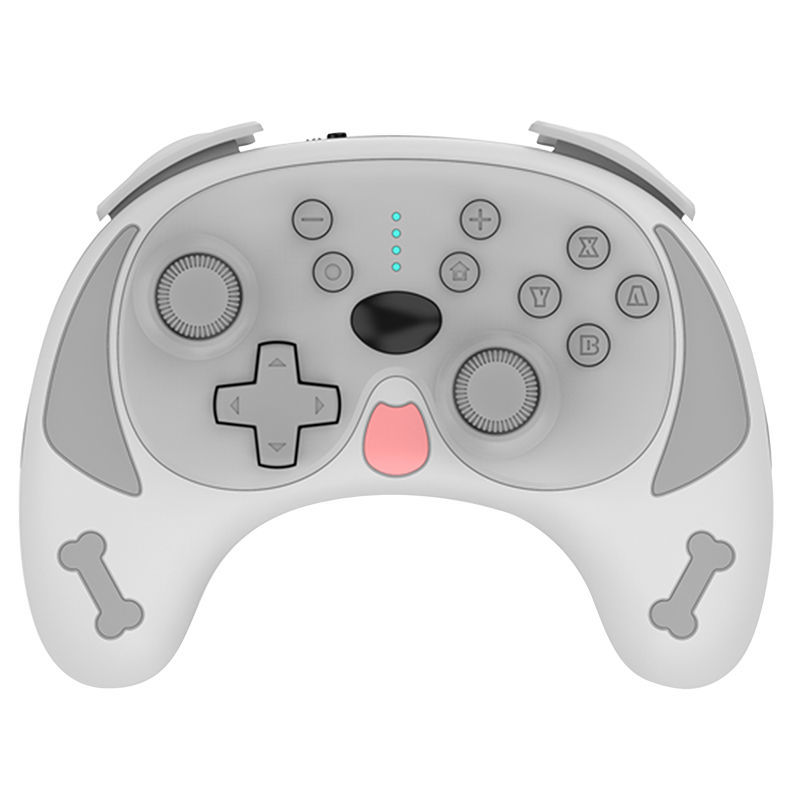 灰色任天堂nsswitchpro手柄国产无线蓝牙手柄nslitepc电脑周边配件