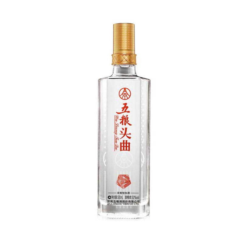 宜宾五粮液股份有限公司 五粮头曲52度500ml瓶浓香粮食白酒