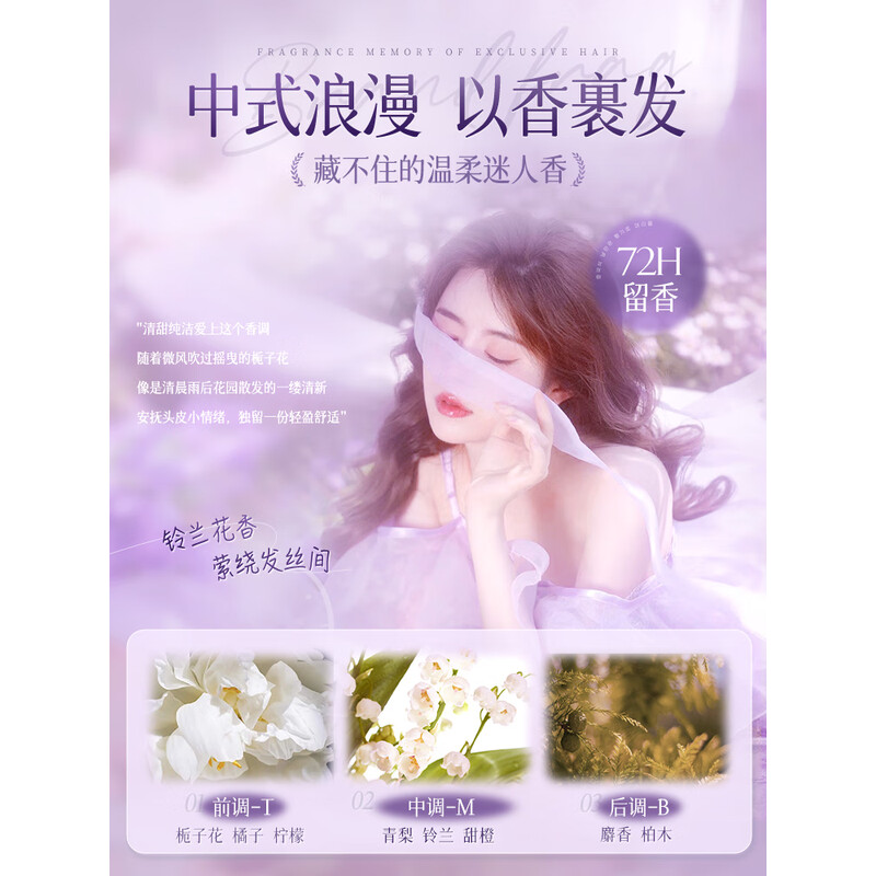 维特丝 刘海强塑定型喷雾发胶头发造型蓬松哑光定型350ml VXL8518高清大图
