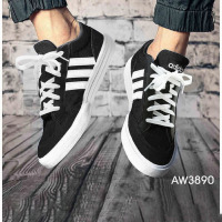 adidas阿迪达斯男子板鞋新款低帮帆布休闲运动鞋AW3890