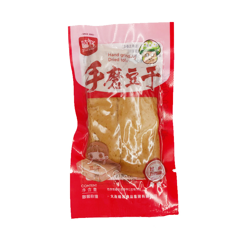 嗑客 手磨豆腐干小包装 休闲小零食五香味500g