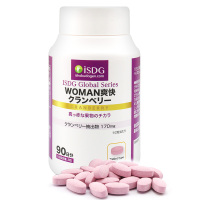 [呵护女士]ISDG 日本进口 爽快蔓越莓 精华片 180粒/瓶