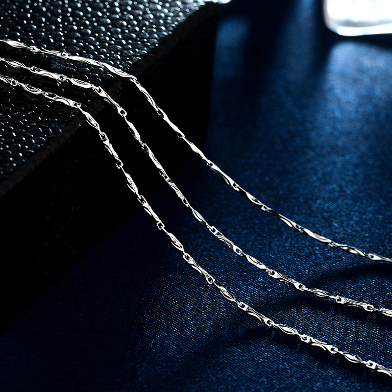 925银元宝链男士项链时尚霸气情侣项链男款男女银项链银饰品送女朋友
